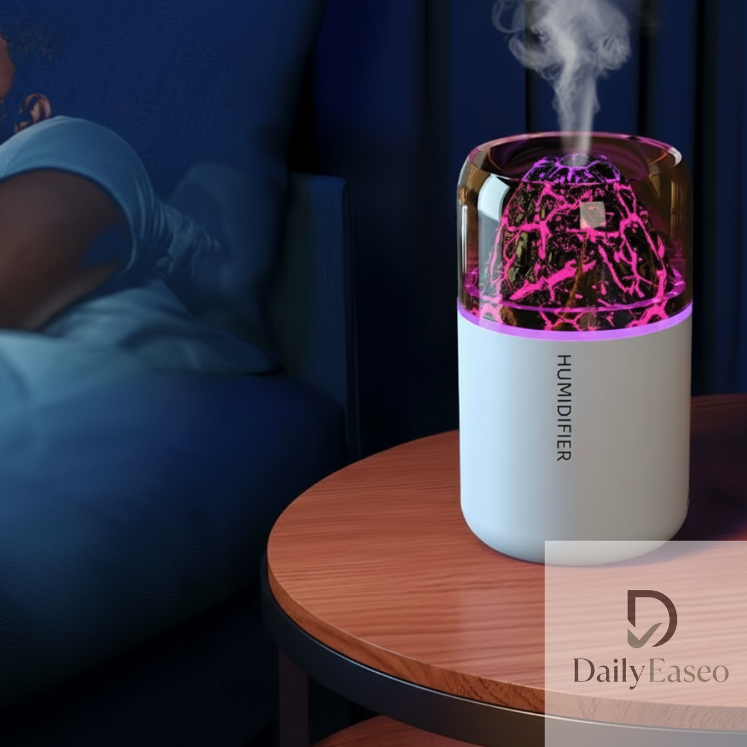 Rustgevende Slaap Humidifier – Nachtlamp & Luchtbevochtiger