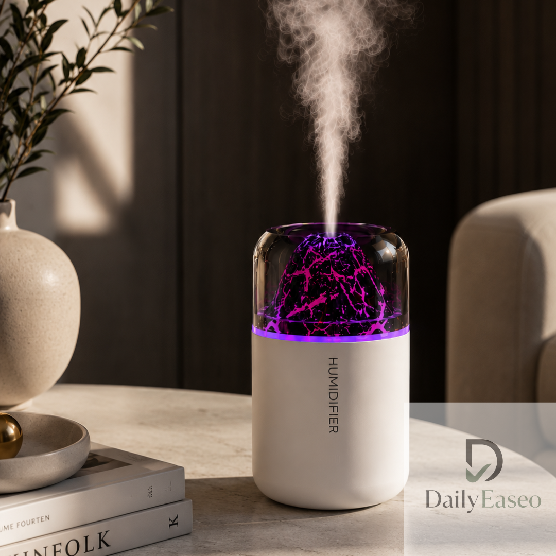 Rustgevende Slaap Humidifier – Nachtlamp & Luchtbevochtiger